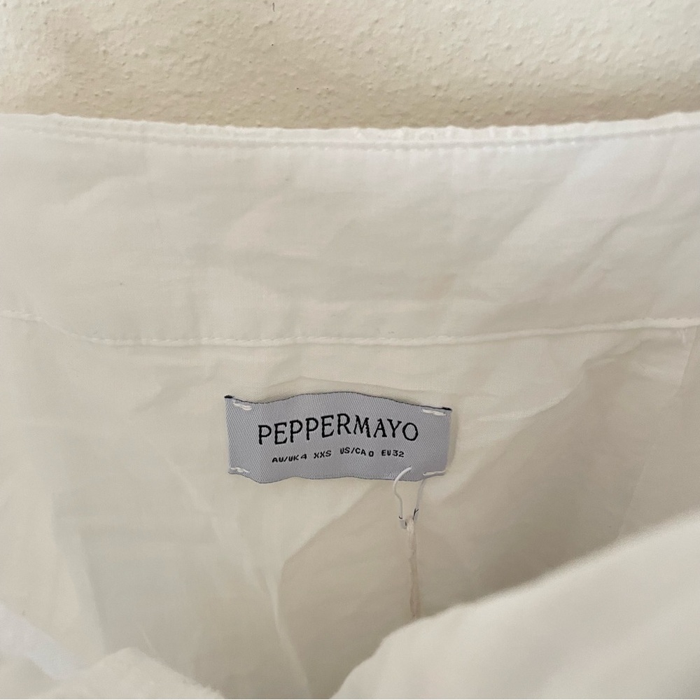 PEPPERMAYO Cole Maxi Dress in White Size US 0 - Picture 6 of 8